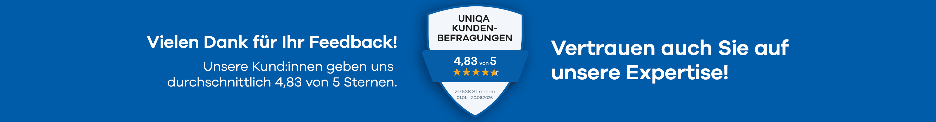 Vertrauen auch Sie auf unsere Expertise!